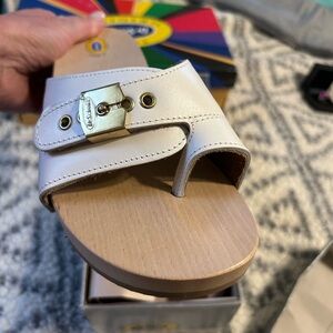 Dr. Scholl's Women's White Sandals 9